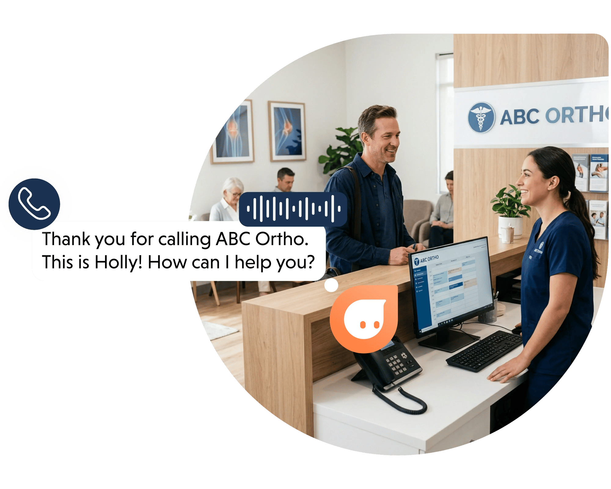 ModMed AI Front Desk Automation Holly by Nimblr 2026
